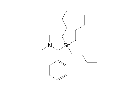 TRIBUTYL-[ALPHA-(DIMETHYLAMINO)-BENZYL]-STANNANE