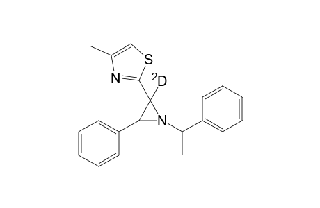 2-[2-Deuterio-1-(1-phenylethyl)-3-phenylaziridin-2-yl]-4-methylthiazole