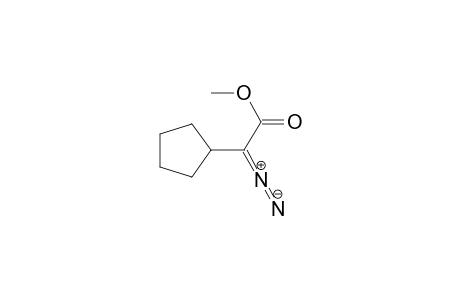 Methyl 2-Diazo-2-cyclopentylacetate