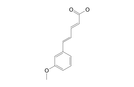 (2E,4E)-5-(3-METHOXYPHENYL)-PENTA-2,4-DIENOIC-ACID