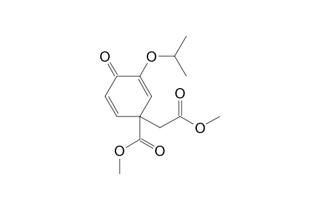 1-(2-Methoxy-2-oxoethyl)-4-oxo-3-propan-2-yloxy-1-cyclohexa-2,5-dienecarboxylic acid methyl ester
