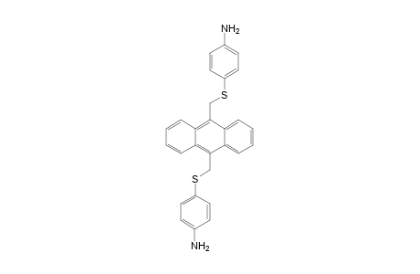 9,10-Bis(4-aminophenylthiamethyl)anthracene