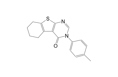 3-(4-methylphenyl)-5,6,7,8-tetrahydro[1]benzothieno[2,3-d]pyrimidin-4(3H)-one