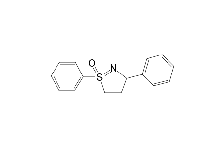 1,3-Diphenyl-4,5-dihydro-3H-isothiazole 1-oxide