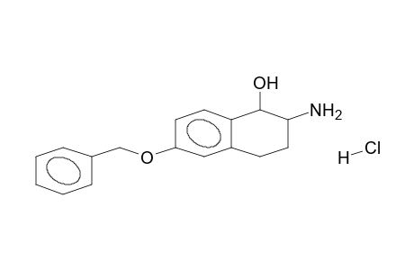 1-NAPHTHALENOL, 2-AMINO-1,2,3,4-TETRAHYDRO-6-(PHENYLMETHOXY)-