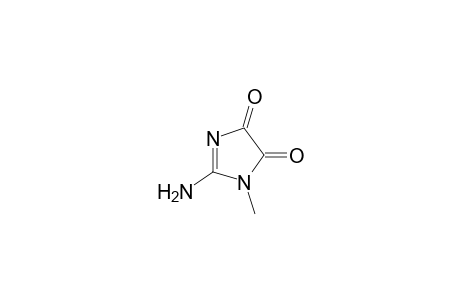 1H-Imidazole-4,5-dione, 2-amino-1-methyl-