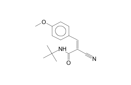 N-tert-butyl-2-cyano-3-(4-methoxyphenyl)acrylamide