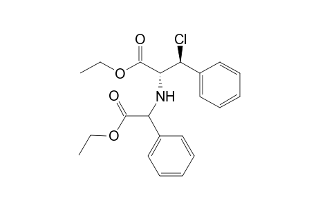 (2R,3S) Ethyl 3-chloro-2(1-ethoxycarbonyl-1-phenyl)methylamino-3-phenylpropionate