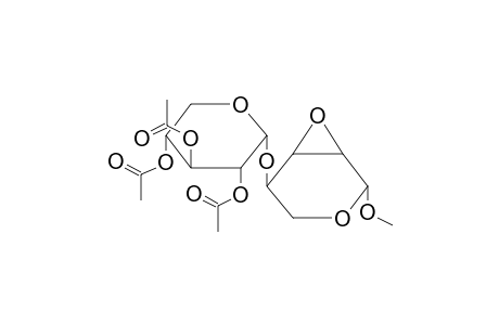 METHYL 2,3-ANHYDRO-4-O-(2,3,4-TRI-O-ACETYL-ALPHA-D-XYLOPYRANOSYL)-BETA-D-RIBOPYRANOSIDE