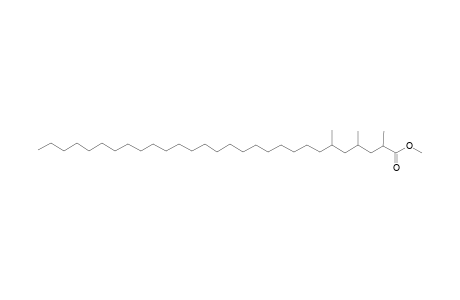 Nonacosanoic acid, 2,4,6-trimethyl-, methyl ester