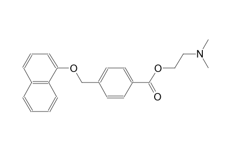 2-(dimethylamino)ethyl 4-[(1-naphthyloxy)methyl]benzoate