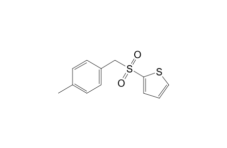 2-[(p-methylbenzyl)sulfonyl]thiophene