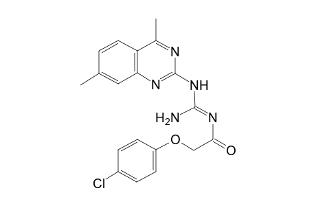 N-[2-(4-Chloro-phenoxy)-acetyl]-N'-(4,7-dimethyl-quinazolin-2-yl)-guanidine