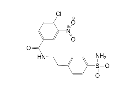 N-{2-[4-(aminosulfonyl)phenyl]ethyl}-4-chloro-3-nitrobenzamide
