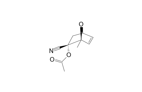 (1RS,2SR,4RS)-2-EXO-CYANO-1-METHYL-7-OXABICYCLO-[2.2.1]-HEPT-5-EN-2-ENDO-YL-ACETATE