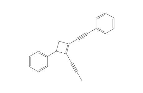 2-(Prop-1-yn-1-yl)-3-phenyl-1-(2-phenylethynyl)cyclobutene