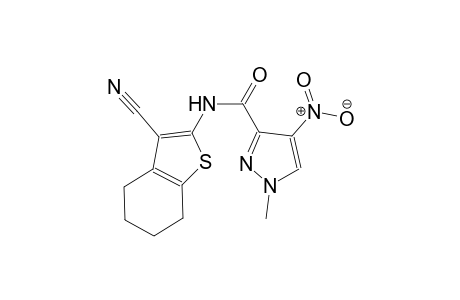 N-(3-cyano-4,5,6,7-tetrahydro-1-benzothien-2-yl)-1-methyl-4-nitro-1H-pyrazole-3-carboxamide