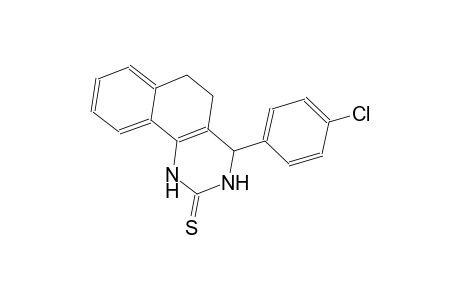 4-(4-chlorophenyl)-3,4,5,6-tetrahydrobenzo[h]quinazoline-2(1H)-thione