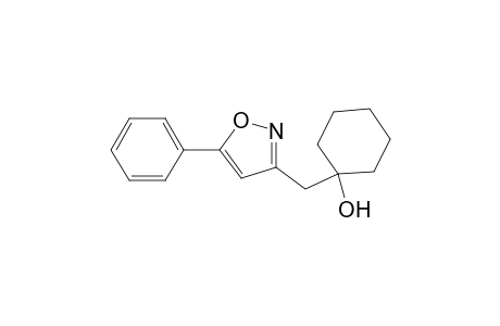 1-[(5-phenyl-1,2-oxazol-3-yl)methyl]cyclohexan-1-ol