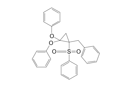 1-Benzyl-2,2-diphenoxy-1-(phenylsulfonyl)cyclopropane
