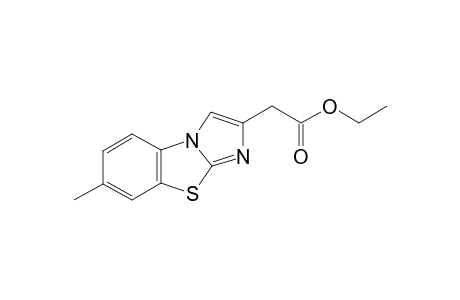 2-(6-methylimidazo[2,1-b][1,3]benzothiazol-2-yl)acetic acid ethyl ester