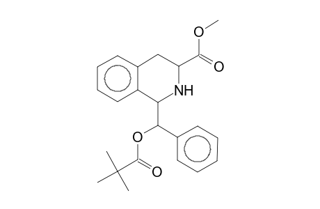 Methyl 1-[[(2,2-dimethylpropanoyl)oxy](phenyl)methyl]-1,2,3,4-tetrahydro-3-isoquinolinecarboxylate