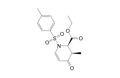 cis-2-(Ethoxycarbonyl)-1-tosyl-3-methyl-tetrahydropyridine-4-one