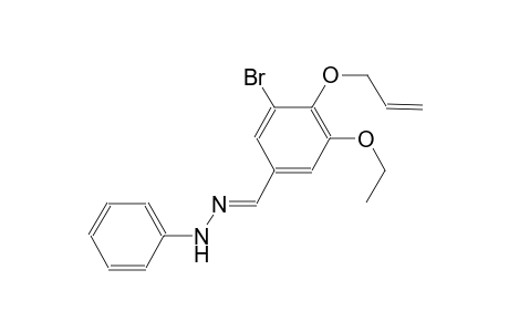 4-(allyloxy)-3-bromo-5-ethoxybenzaldehyde phenylhydrazone