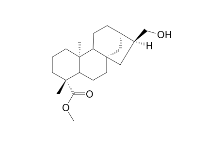 Methyl 17-hydroxy-16.beta.-kauran-19-oate