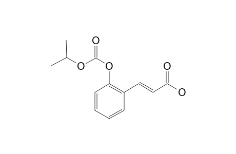 Trans-o-coumaric acid, o-isopropyloxycarbonyl-