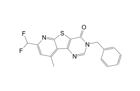 3-benzyl-7-(difluoromethyl)-9-methylpyrido[3',2':4,5]thieno[3,2-d]pyrimidin-4(3H)-one