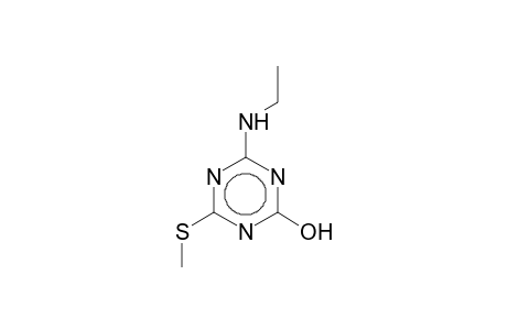 4-(Ethylamino)-6-(methylsulfanyl)-1,3,5-triazin-2-ol