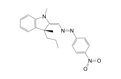 (+)-(3R)-2-[(4'-Nitrobenzylazo)methylene]-1,3-dimethyl-3-propylindoline