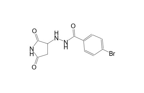4-bromo-N'-(2,5-dioxo-3-pyrrolidinyl)benzohydrazide