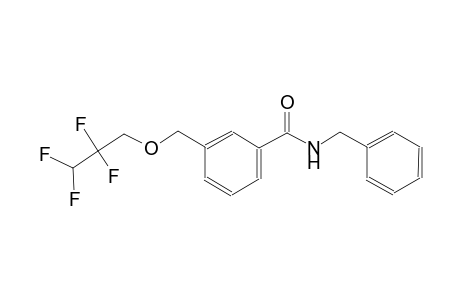 N-benzyl-3-[(2,2,3,3-tetrafluoropropoxy)methyl]benzamide