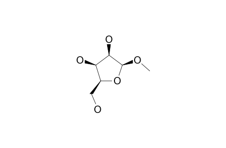 Methyl.beta.-D-lyxofuranoside