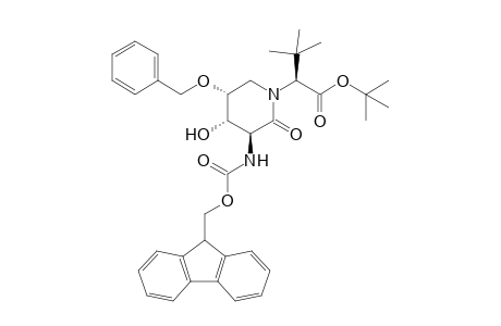 (3S,4S,5R)-5-Benzyloxy-N-[(1S)-1-(tert-butoxycarbonyl)-3-methylbutyl]-3-(9-fluorenylmethoxycarbonylamino)-4-hydroxypiperidin-2-one