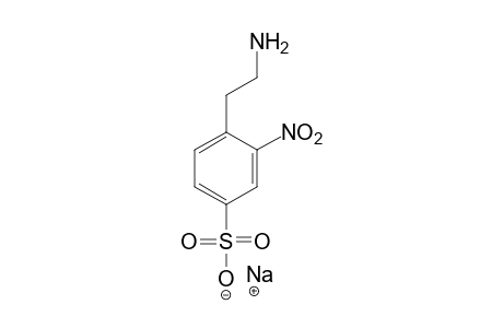 4-(2-AMINOETHYL)-3-NITROBENZENESULFONIC ACID, SODIUM SALT