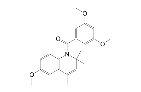quinoline, 1-(3,5-dimethoxybenzoyl)-1,2-dihydro-6-methoxy-2,2,4-trimethyl-