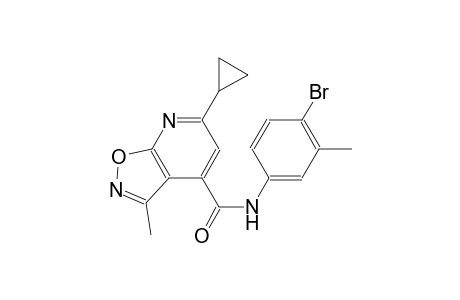 isoxazolo[5,4-b]pyridine-4-carboxamide, N-(4-bromo-3-methylphenyl)-6-cyclopropyl-3-methyl-