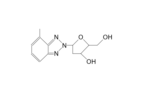 2-(2-Deoxy-B-D-erythro-pentofuranosyl)-4-methyl-2H-benzotriazole