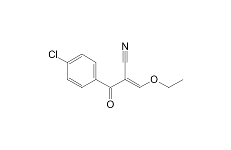 2-(4-Chlorobenzoyl)-3-ethoxyacrylonitrile