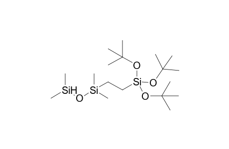 Tritert-butoxy-[2-[dimethylsilyloxy(dimethyl)silyl]ethyl]silane