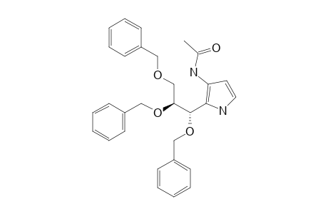 3-ACETAMIDO-2-[(1'R,2'R)-1',2',3'-TRIS-(BENZYLOXY)-PROPYL]-1H-PYRROLE