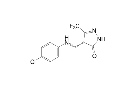 4-[(p-chloroanilino)methylene]-3-(trifluoromethyl)-2-pyrazolin-5-one
