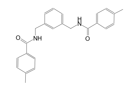 4-methyl-N-(3-{[(4-methylbenzoyl)amino]methyl}benzyl)benzamide