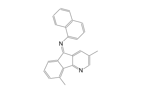 1-naphthalenamine, N-[(5Z)-3,9-dimethyl-5H-indeno[1,2-b]pyridin-5-ylidene]-