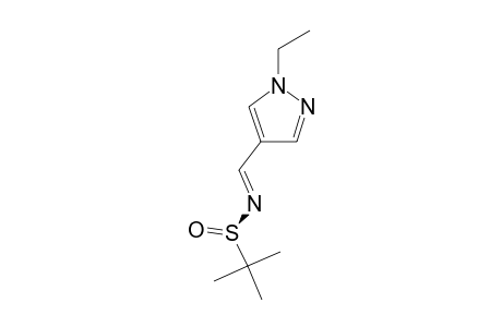 (R)-N-[(1-Ethyl-1H-pyrazol-4-yl)methylidene]-2-methyl-2-propanesulfinamide