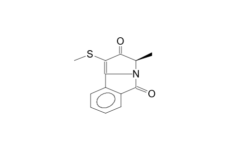 1-METHYLTHIO-3-METHYLBENZOPYRROLIZIDIN-2,5-DIONE