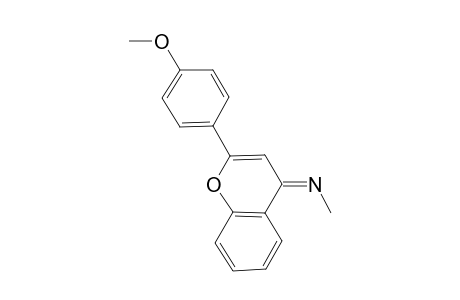 N-[2-(4-Methoxyphenyl)-4H-chromen-4-ylidene)-N-methylamine